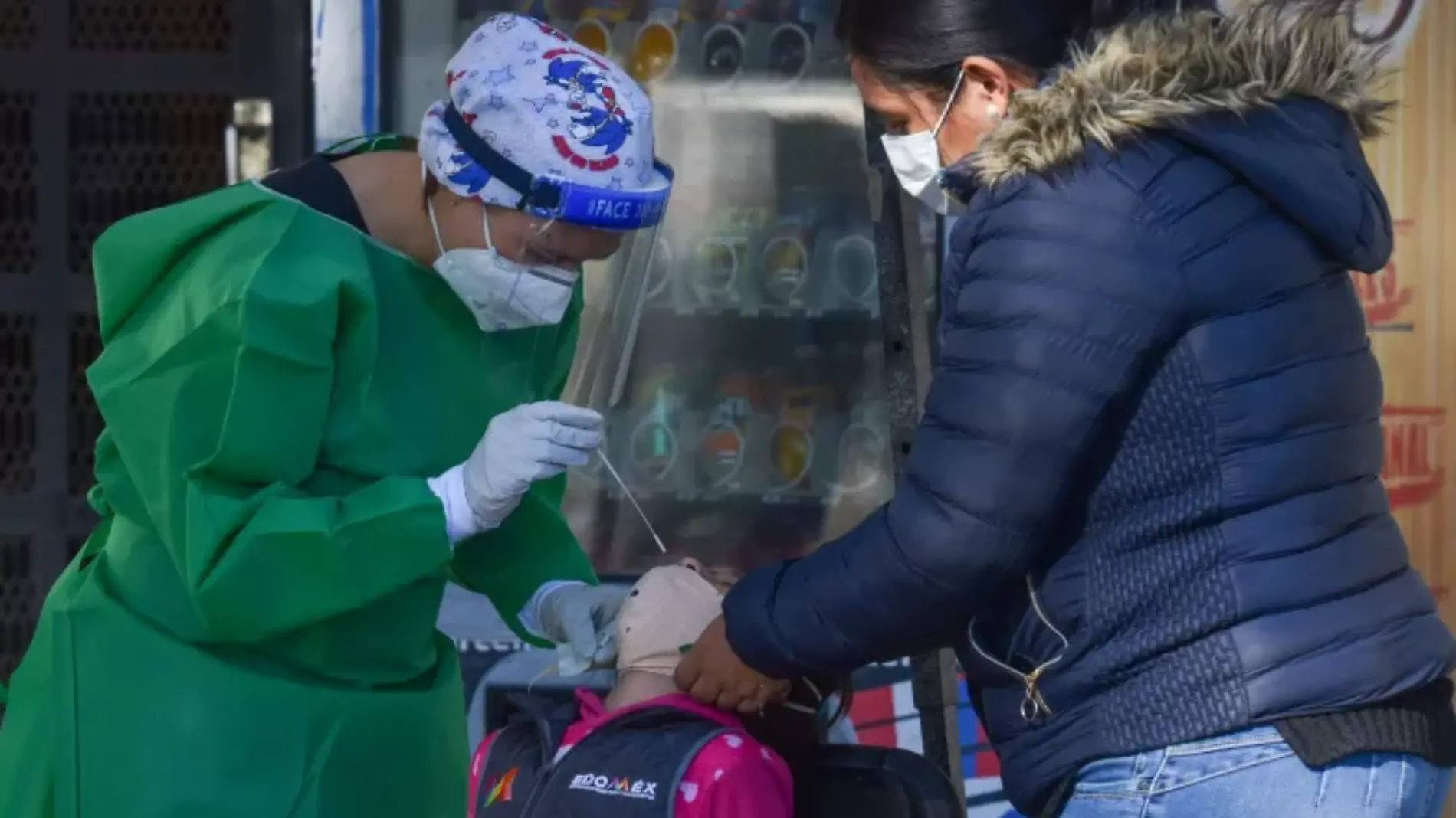 Pruebas a niños contra Covid-19